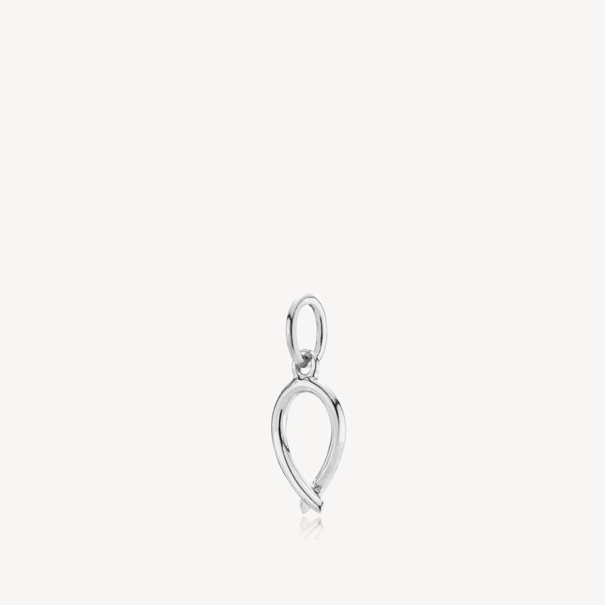 EVERYDAY - Pendant shiny rhodium pl. recycled silver