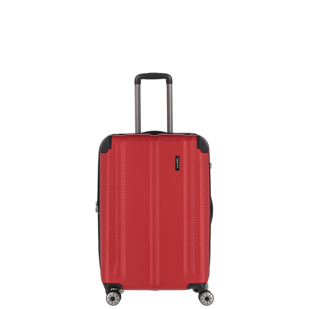 Travelite City Rød Kuffert - Mellem - 68 cm