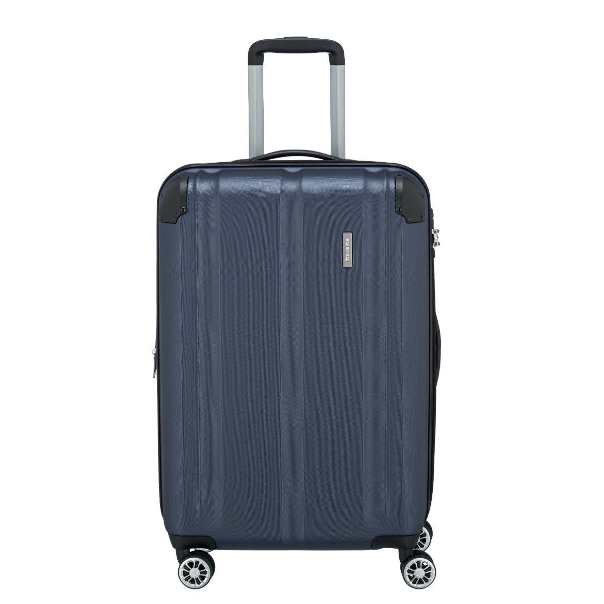 Travelite City Navy Kuffert - Mellem - 68 cm