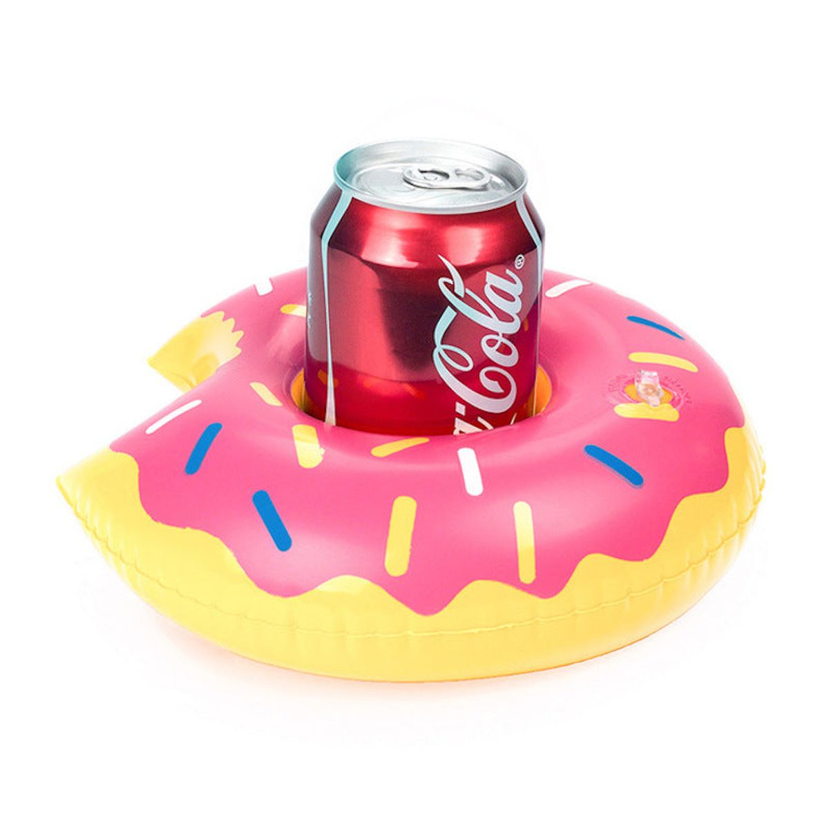 Oppustelig Donut Pink Kopholder