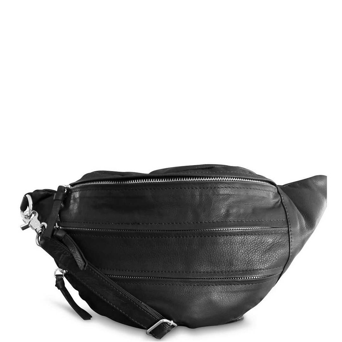 Style Feliz i sort. Super fed oversized bumbag / bæltetaske (unisex)