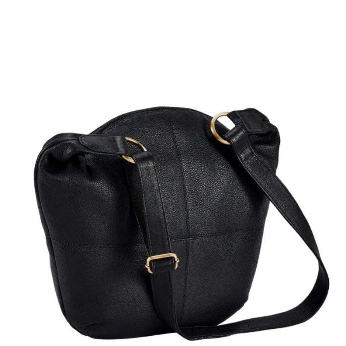 Style Freya i sort. Klassisk og smuk crossbody- og skuldertaske i læder til en fantastisk pris