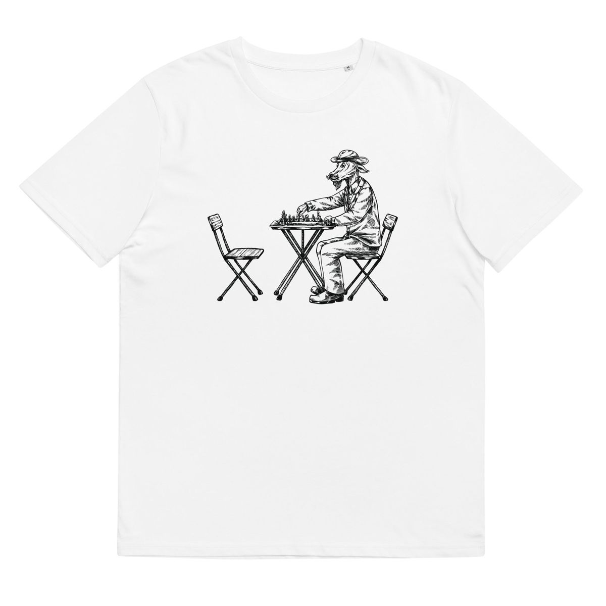 Mr. Goat playing chess - 4XL