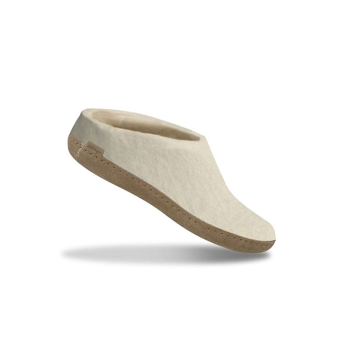 Glerups - Hjemmesko, slip-on, 64-0234 - Hvid - 36