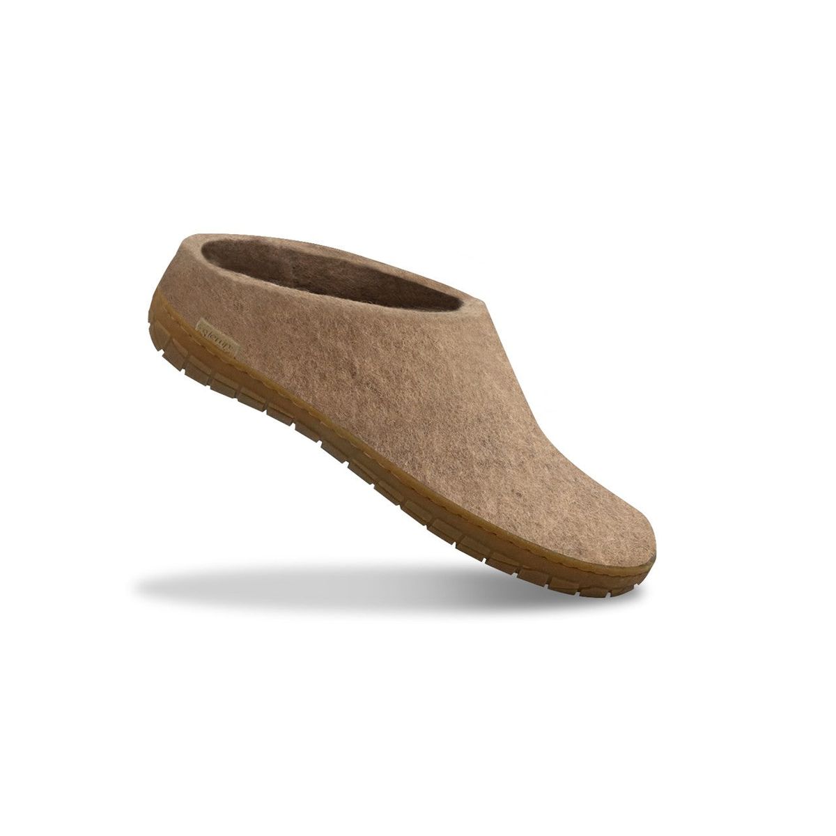 Glerups - Slip-on m. gummisål, 64-0235 - Sand - 40