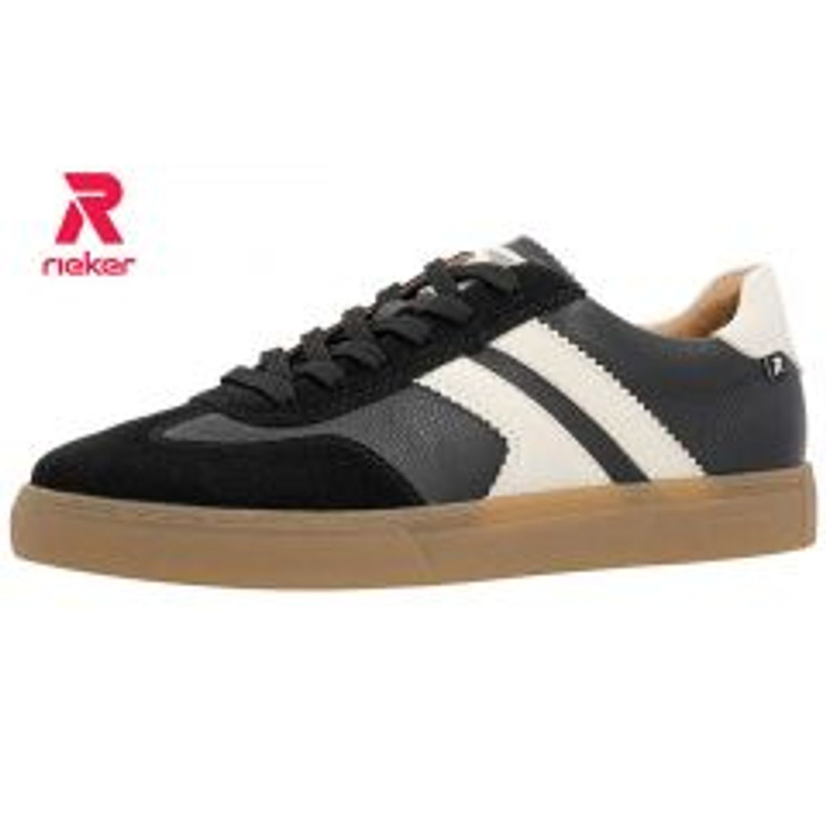 Rieker - herresko - 76-1081 - Sort - 43