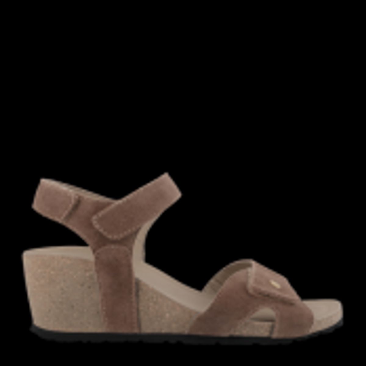 Green Comfort - Wave Wilma sandal, 42-0733 - Cognac - 36