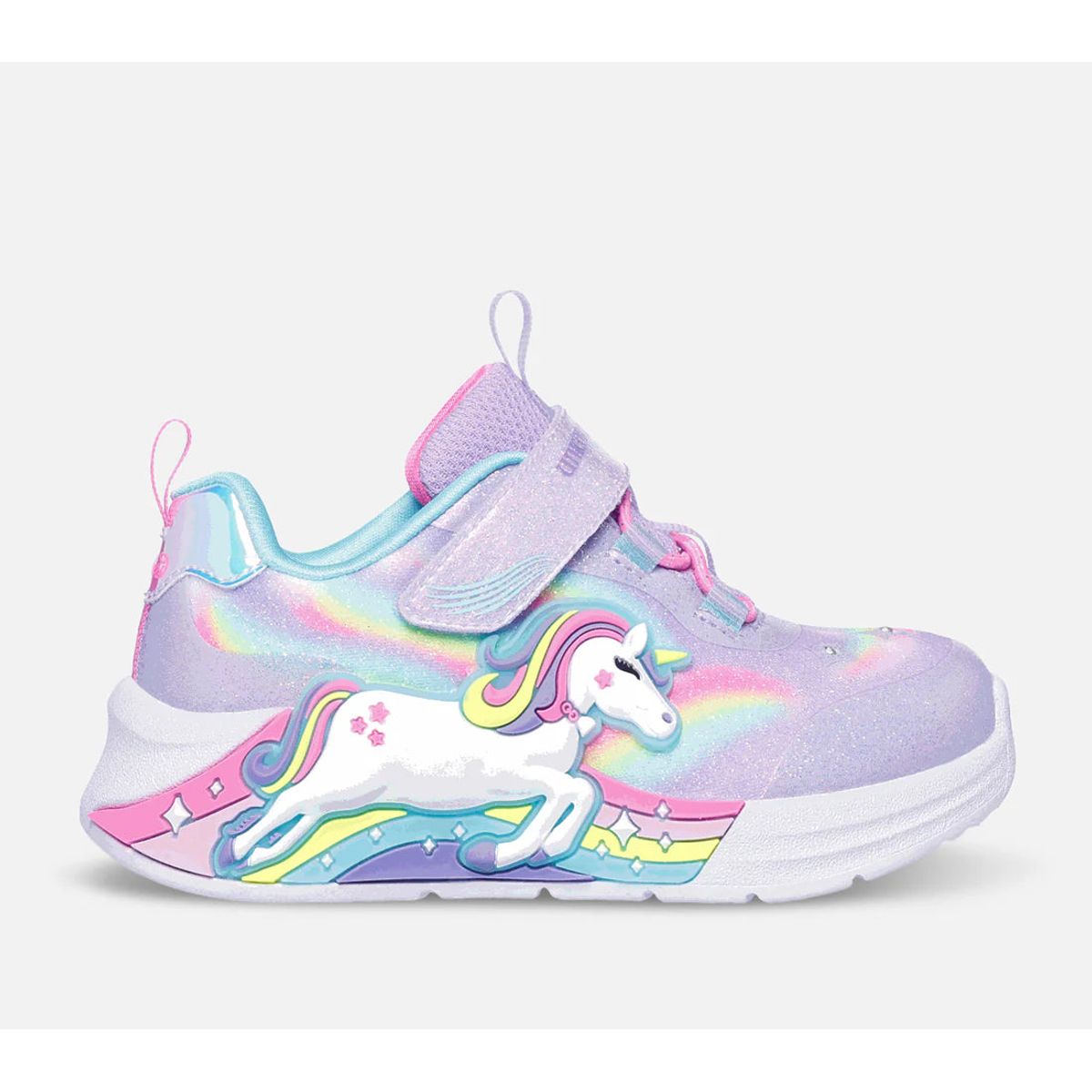 Skechers - S-lights Unicorn Chaser - 76-1104 - Multi - 24