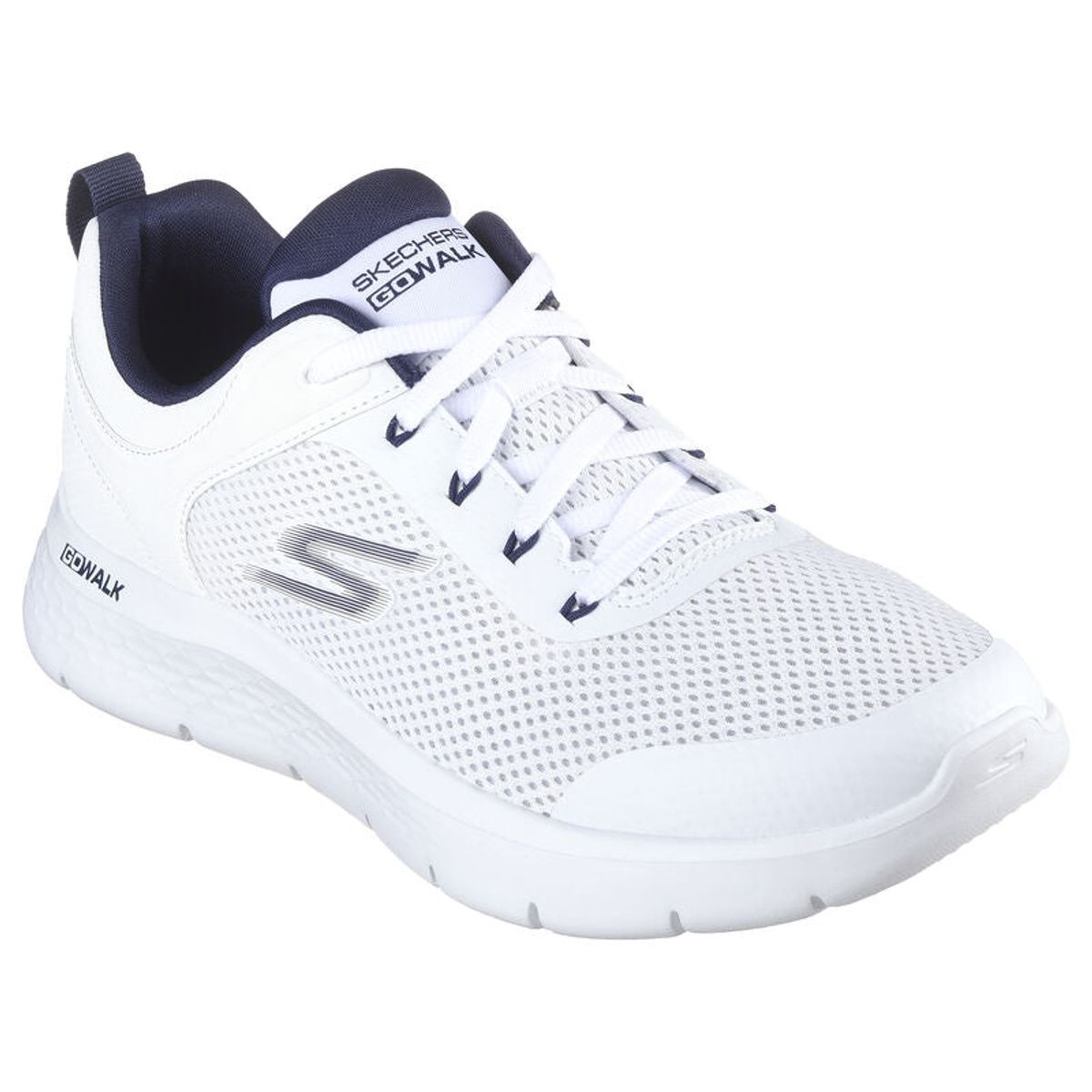 Skechers - Go Walk Flex Herre, 76-1019 - Hvid - 42