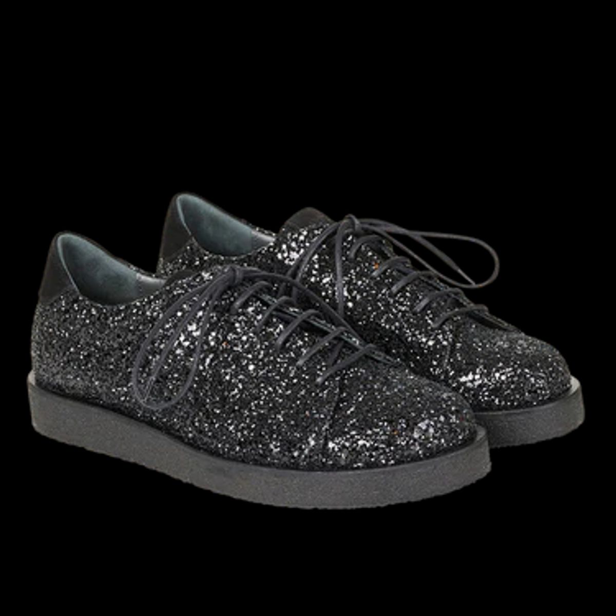 Angulus - Glitter Sneaker - 23-0591 - Sort - 41