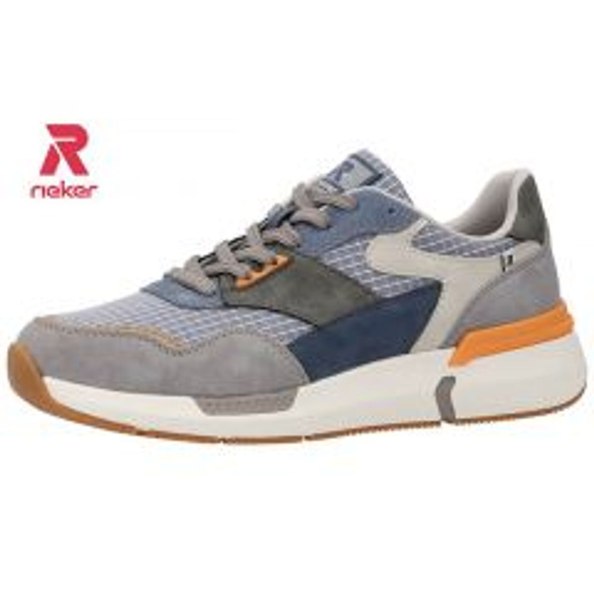 Rieker - Sneaker - 76-1129 - Grå/ multi - 42