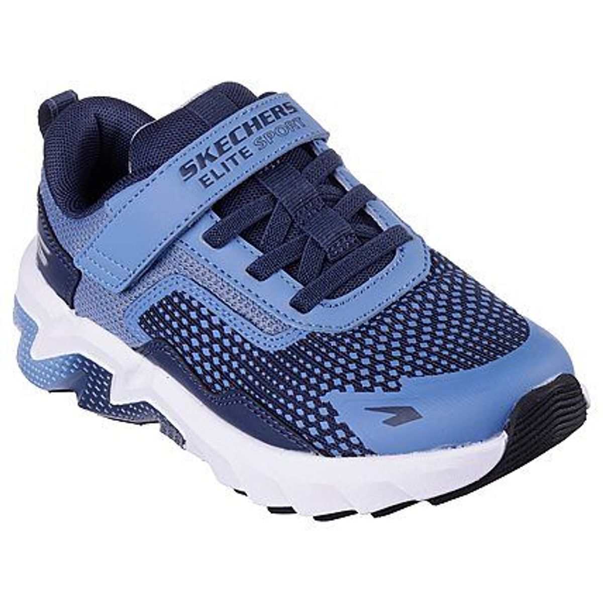 Skechers - Boys Elite Sport Tread, 76-1036 - Blå - 35