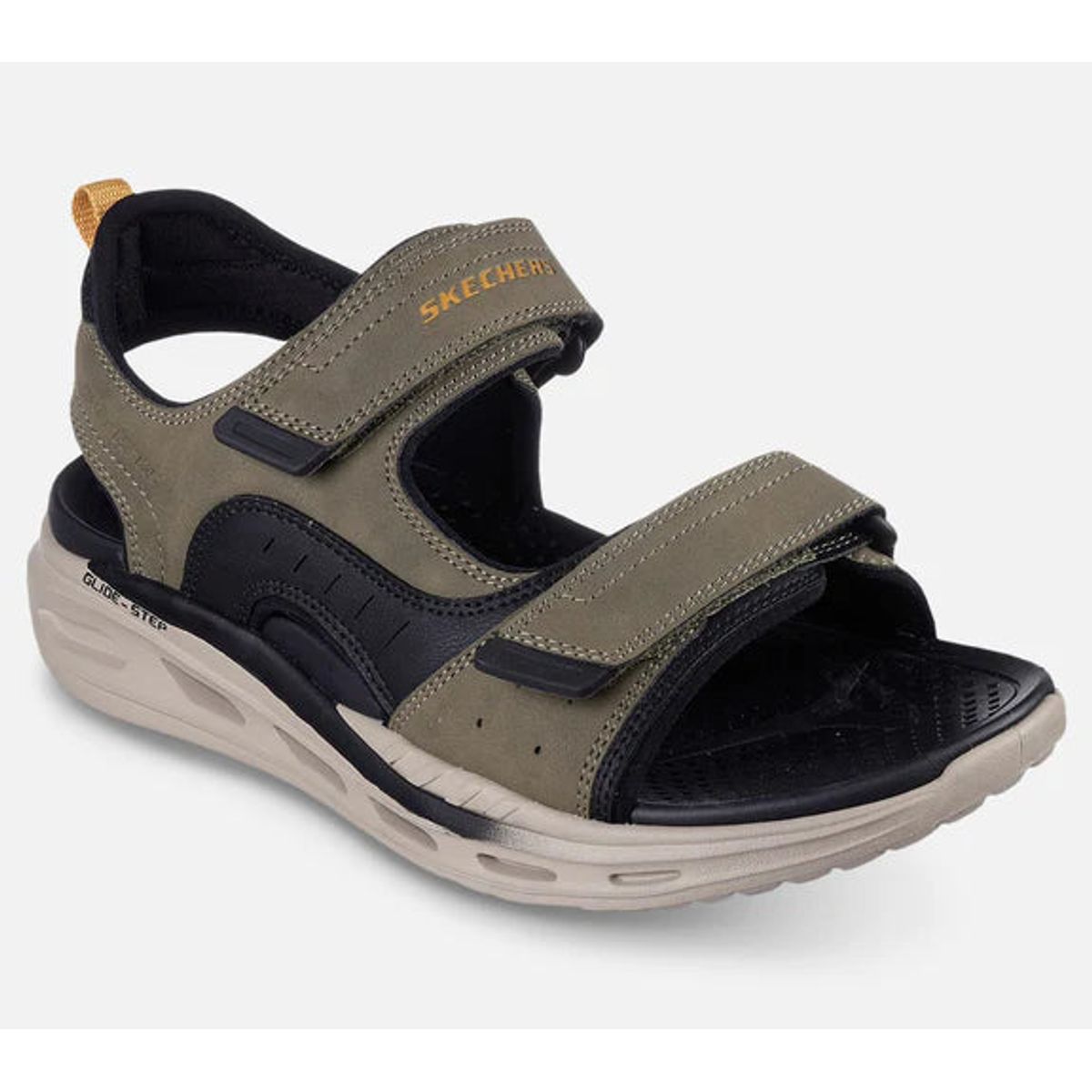 Skechers - Herre sandal, 46-0189 - Oliven - 47.5