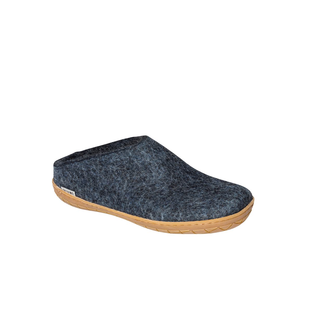 Glerups - Tøffel m. Gummisål, 60-0138 - Denim - 41