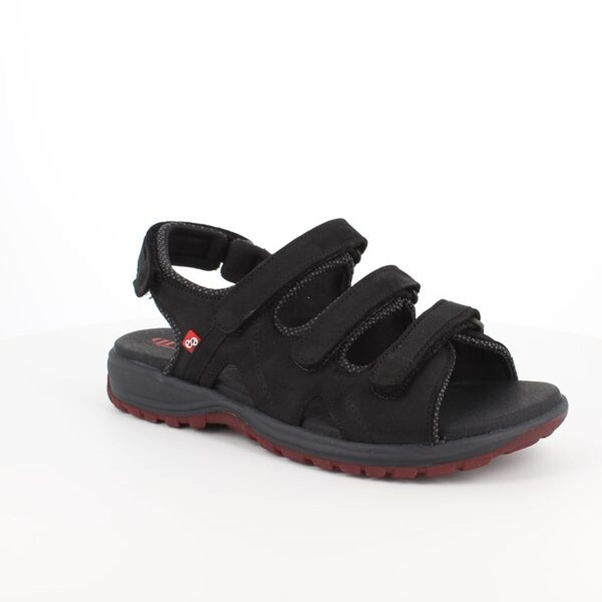 Green Comfort - Camino sandal, 42-0656 - Sort m/sort sål - 36