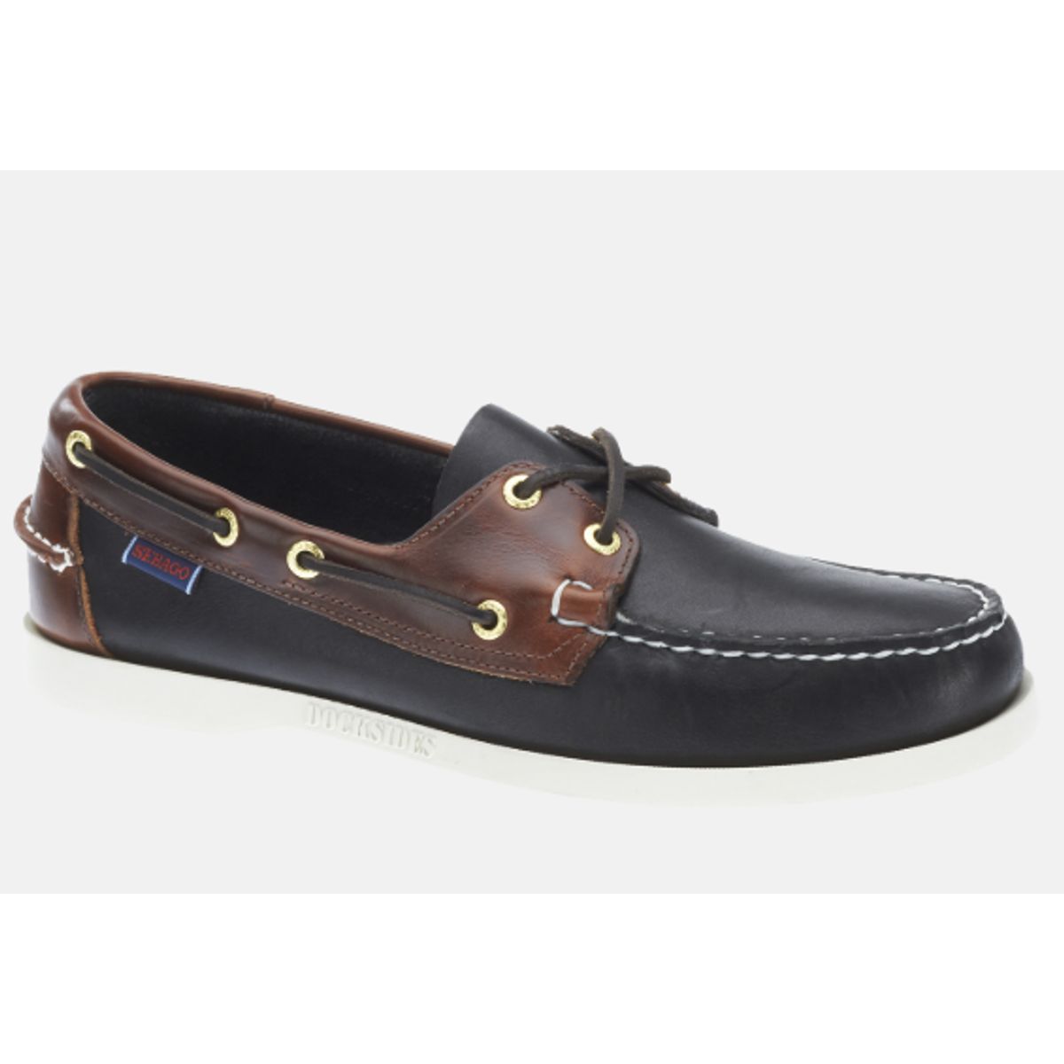 Sebago - Docksides, 16-0184 - Sort/Brun - 43½