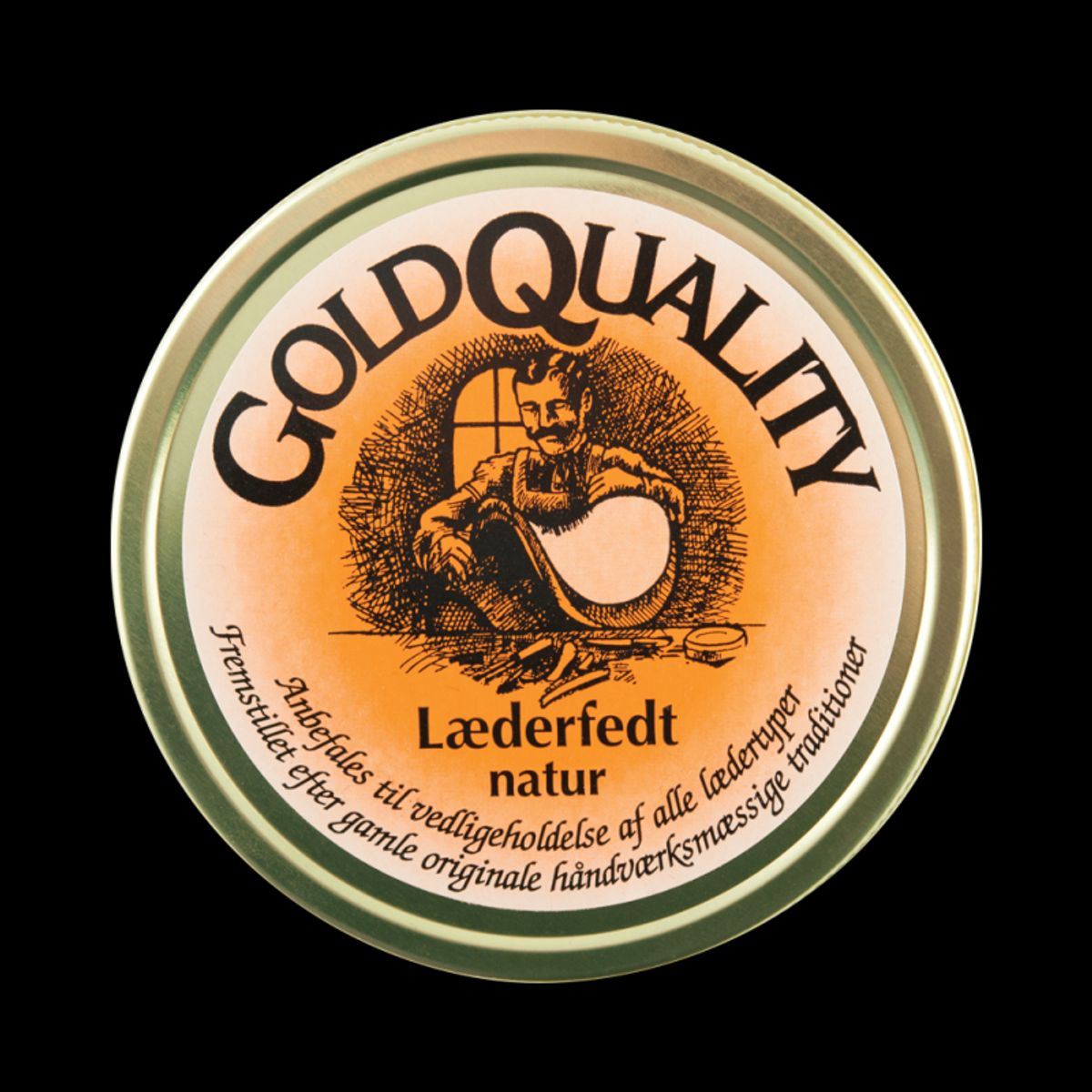 GoldQuality Læderfedt - 99-0559 - Sort