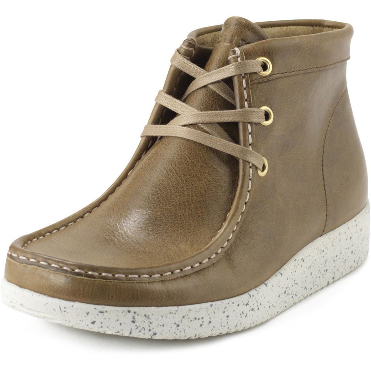 Nature Footwear, Emma Leather - Olive - 37