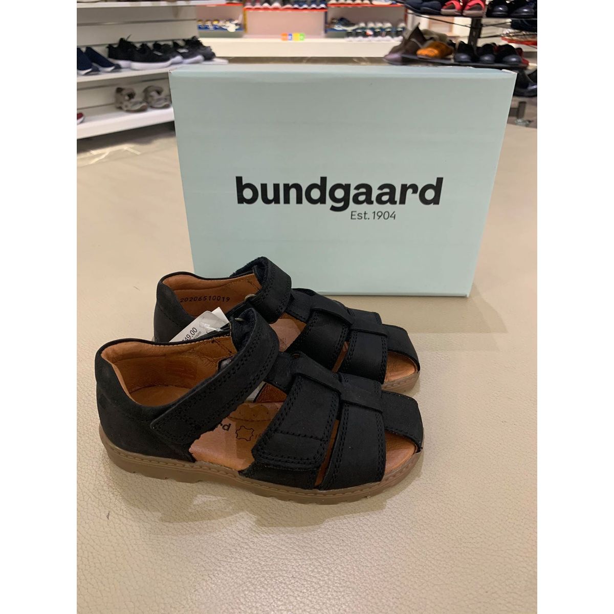 Bundgaard, Sandal med lukket snude - Sort - 30