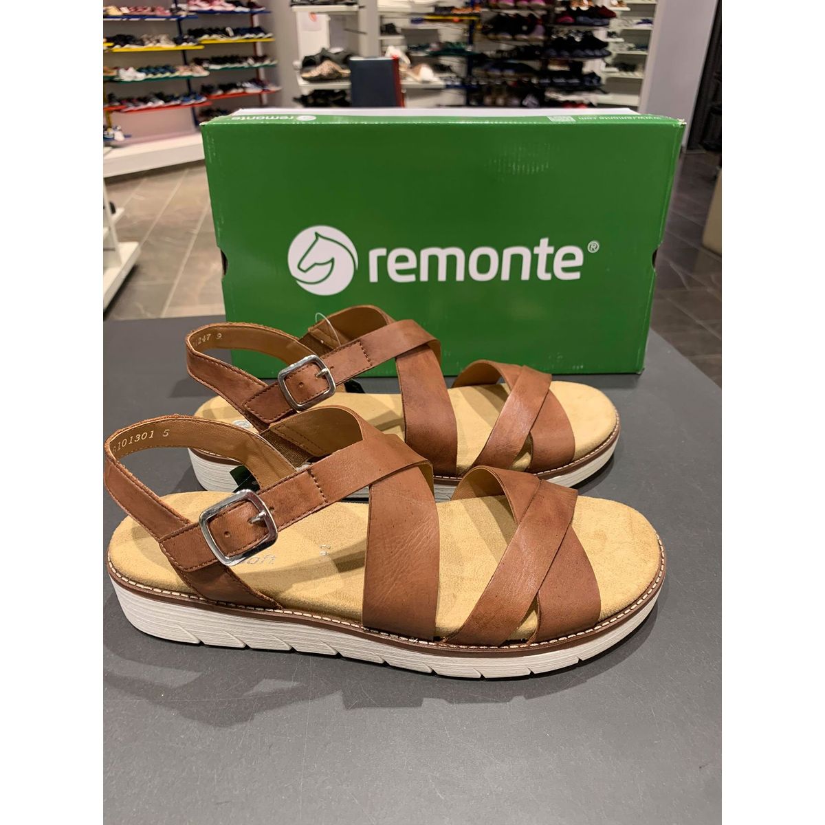 Remonte, Sandal, D2060-24 - Brun - 44