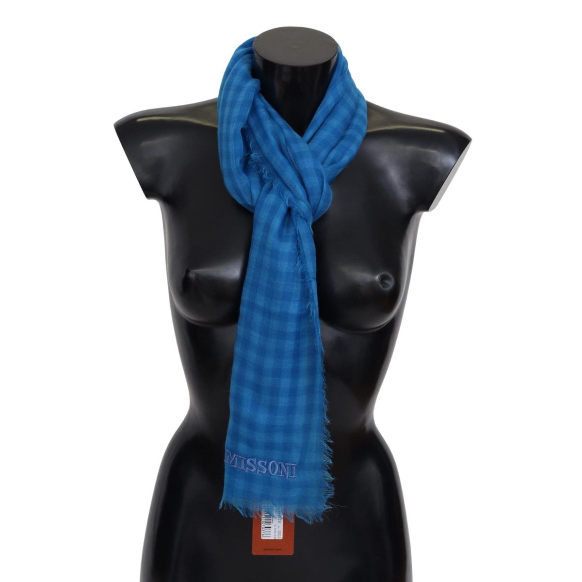 Missoni Chic Checkered Cashmere Scarf