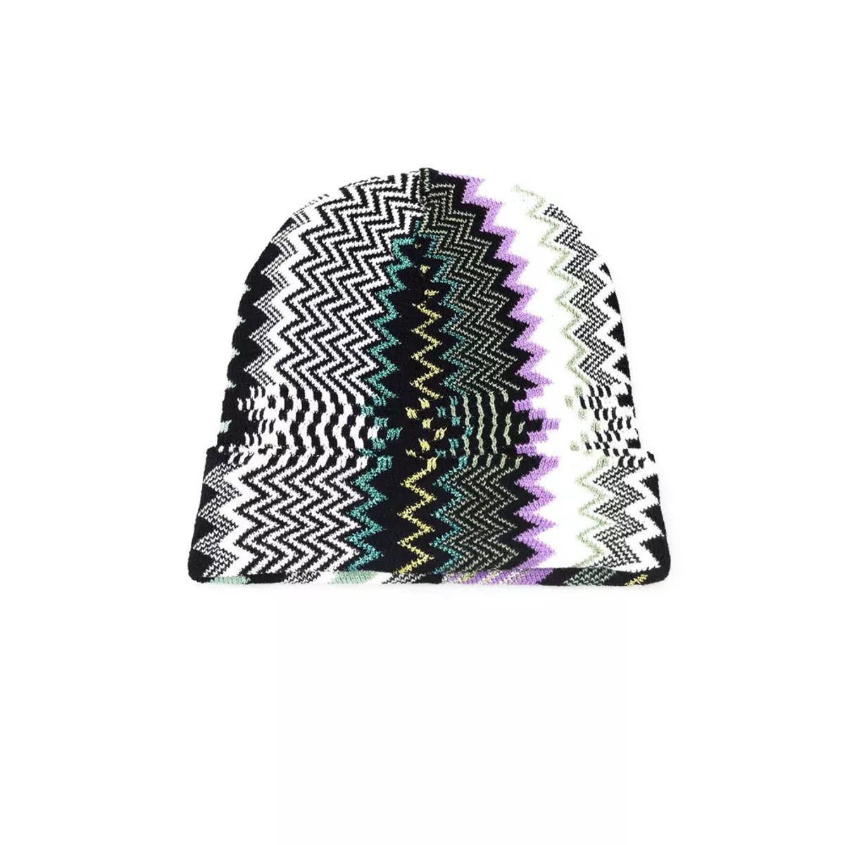 Missoni Geometric Fantasy Multicolor Wool-Blend Hat