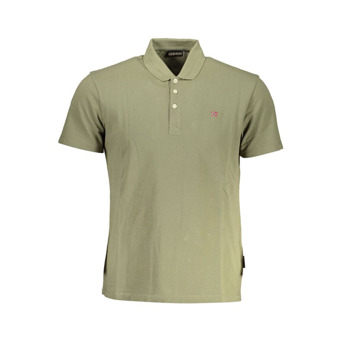 Napapijri Grøn Bomuld Polo Shirt