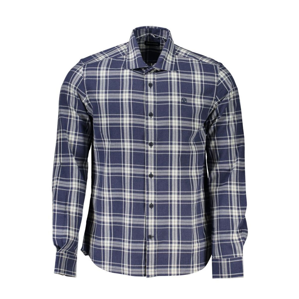 North Sails Blue Cotton Men Shirt