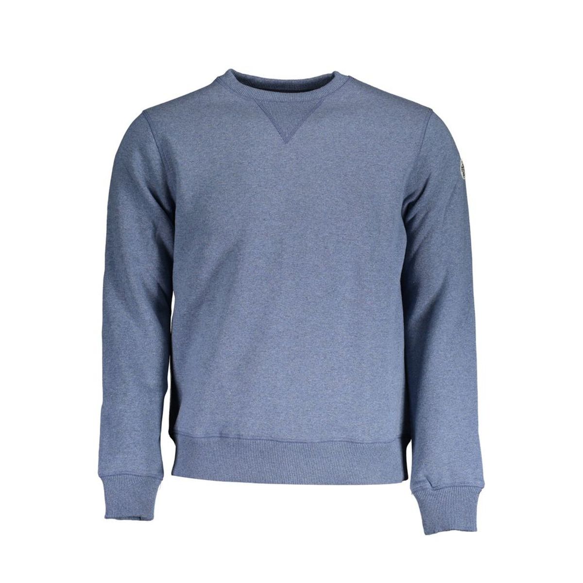 North Sails Blue Cotton Men Sweater