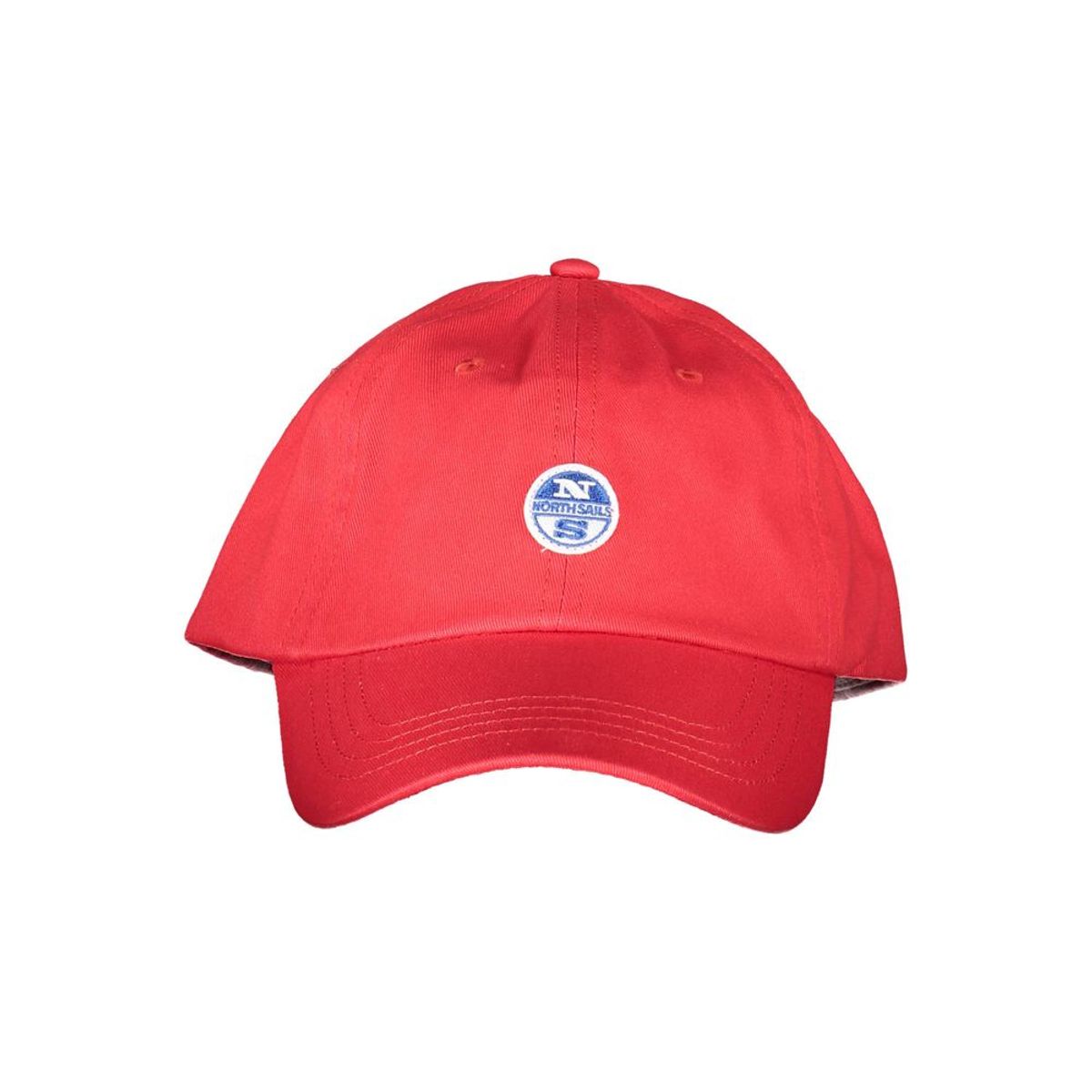 North Sails Elegant Red Cotton Cap with Logo Visor