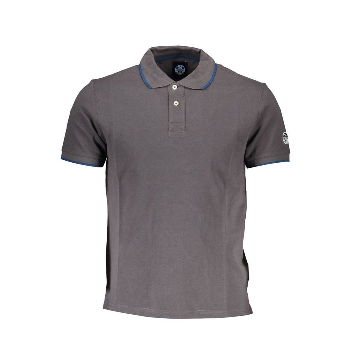 North Sails Grå Bomuld Polo Shirt