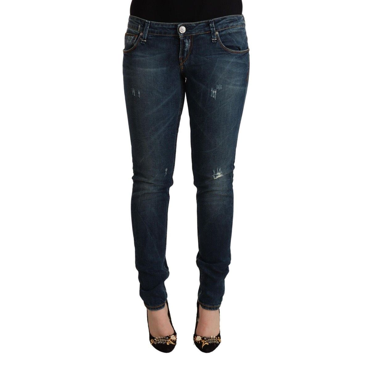 Acht Chic Low Waist Skinny Denim Jeans