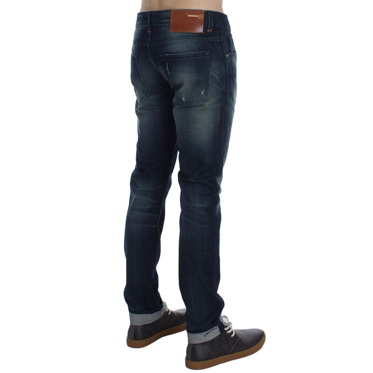 Acht Sleek Slim Fit Italian Denim Jeans