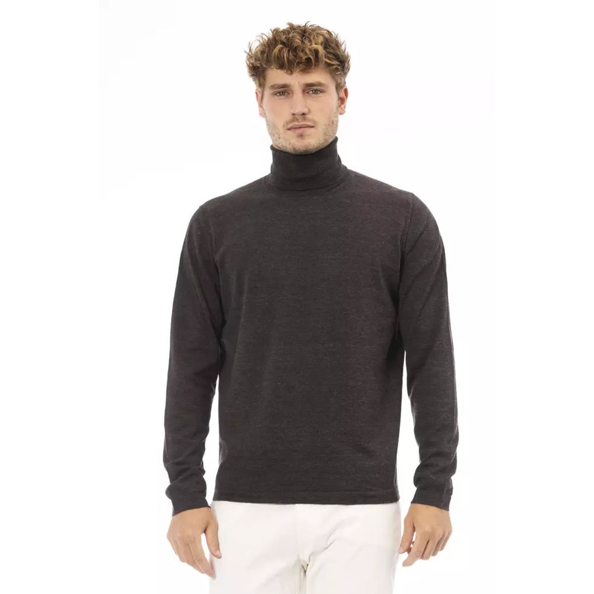 Alpha Studio Brun Bomuld Sweater