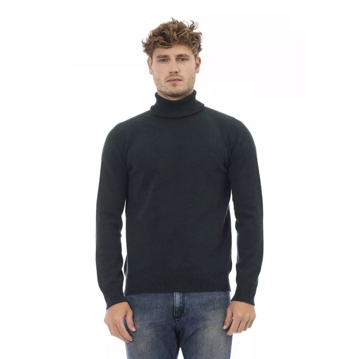 Alpha Studio Grøn Sweater