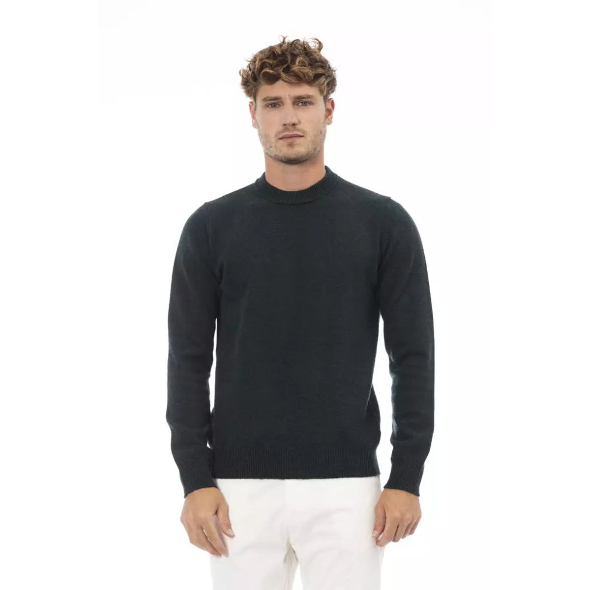 Alpha Studio Grøn Sweater