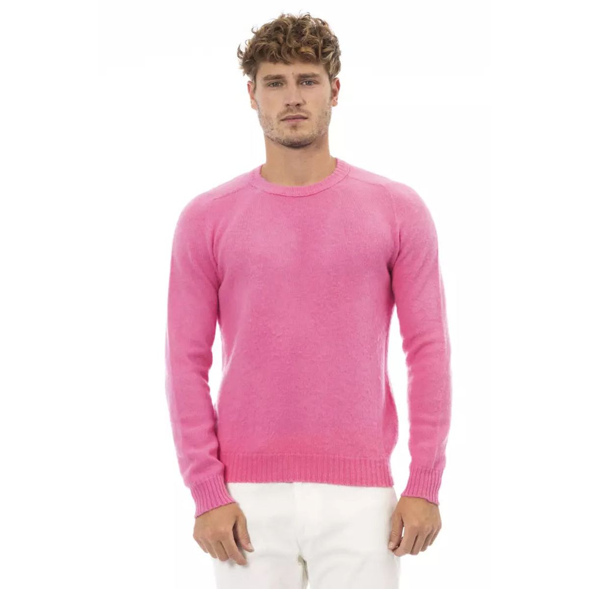 Alpha Studio Pink Sweater