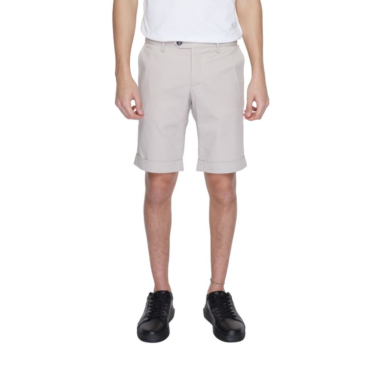 Alviero Martini Prima Classe Beige Cotton Short