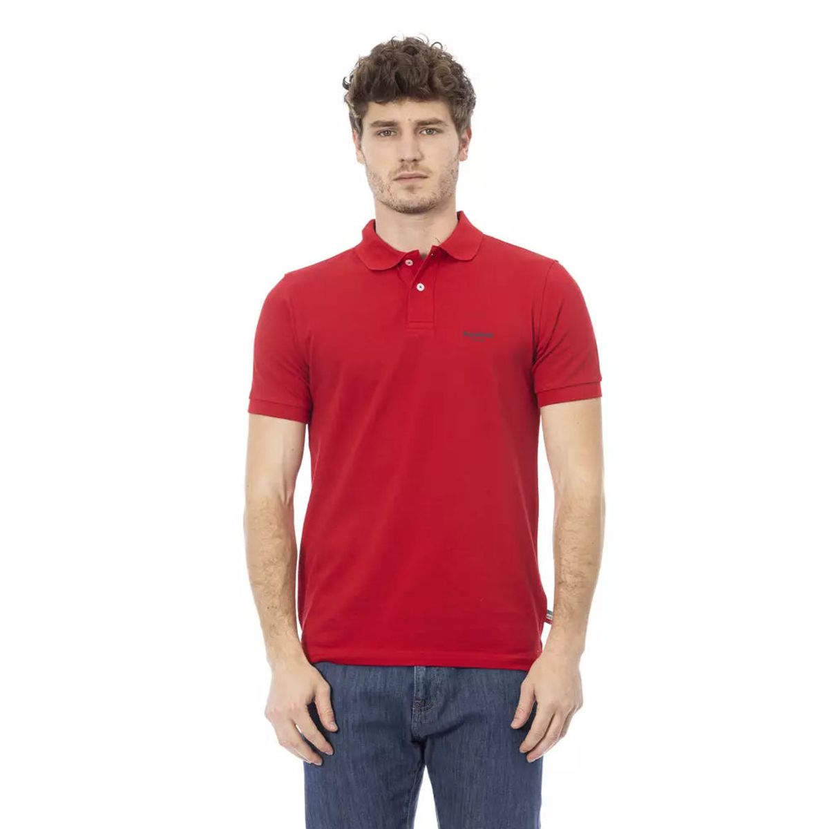 Baldinini Trend Baldinini Rød Bomuld Polo Shirt