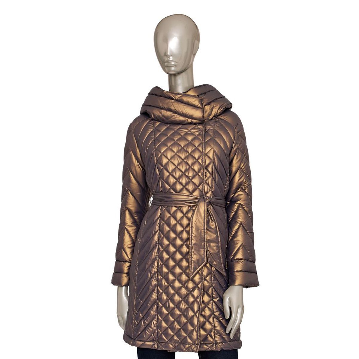 Baldinini Trend Brown Polyester Jackets & Coat