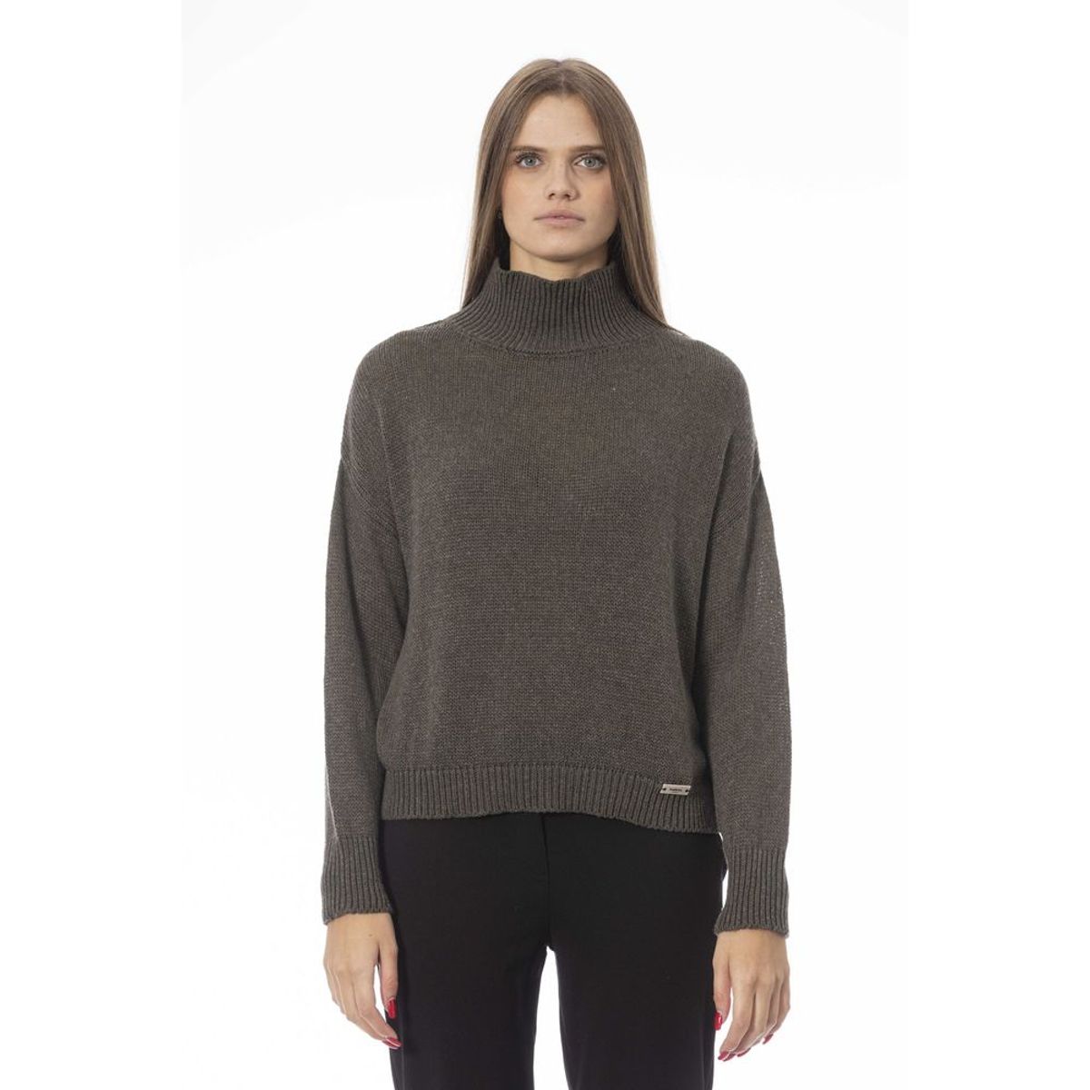 Baldinini Trend Grøn Viscose Sweater