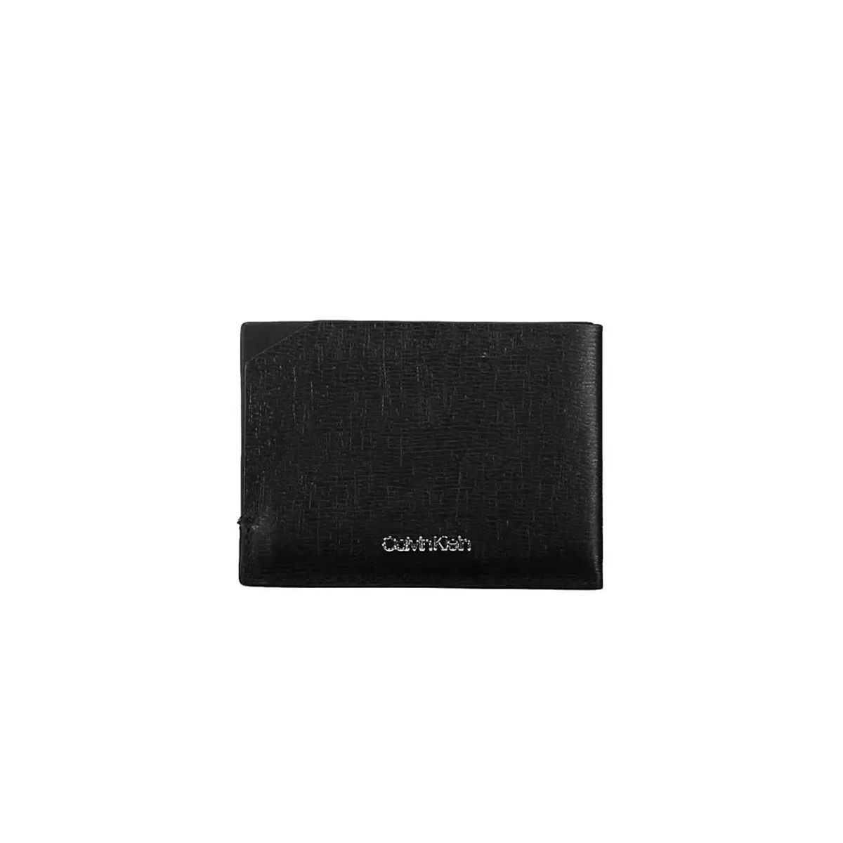 Calvin Klein Black Leather Men Wallet