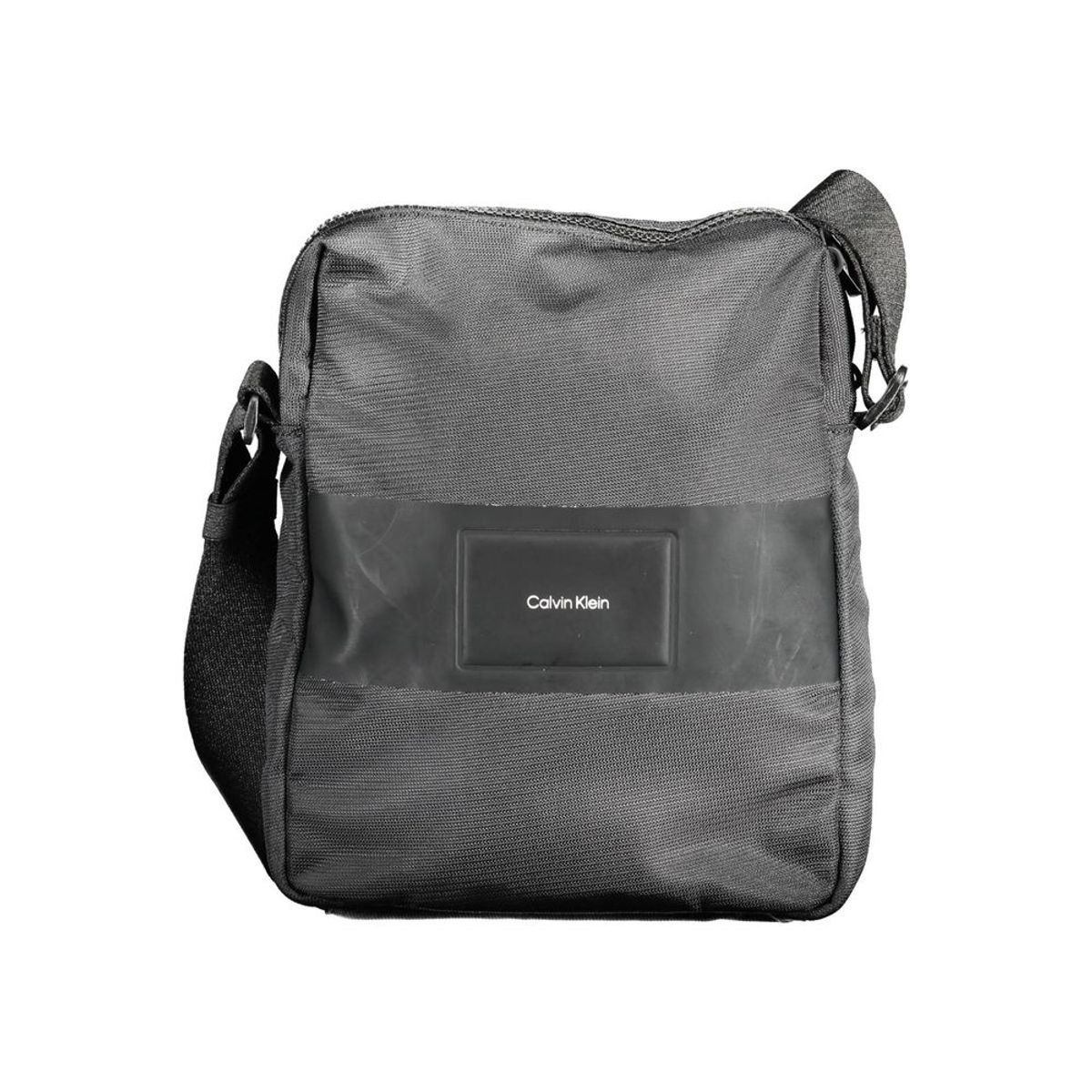 Calvin Klein Eco-Friendly Sleek Black Shoulder Bag