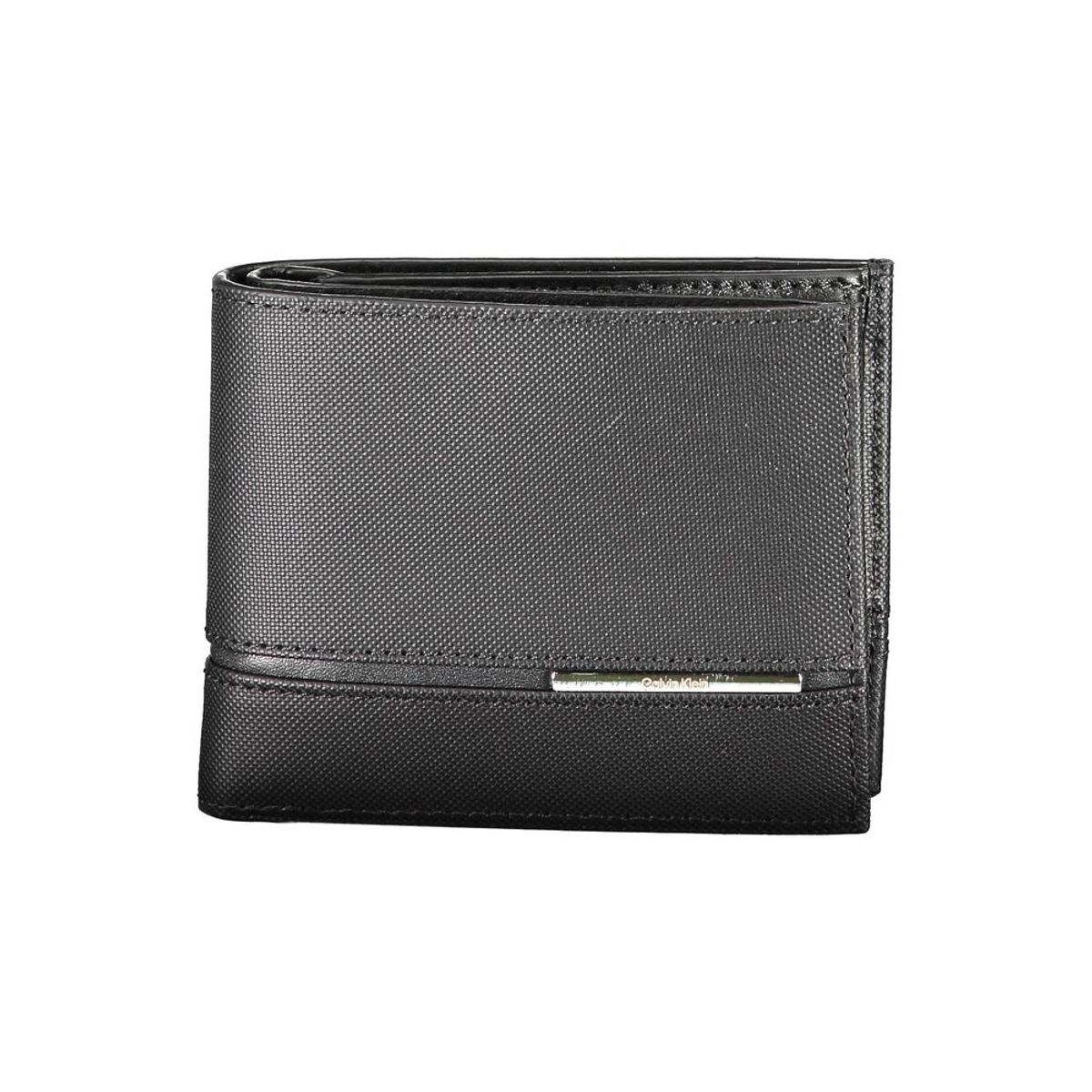 Calvin Klein Elegant Black Leather RFID Wallet