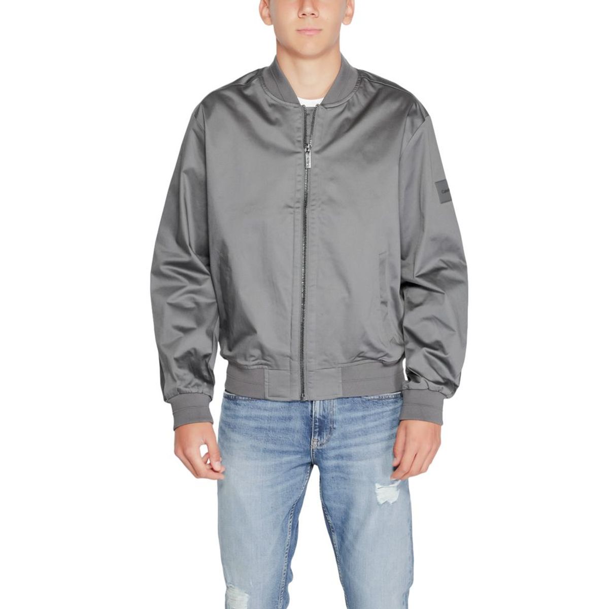 Calvin Klein Gray Organic Cotton Jacket