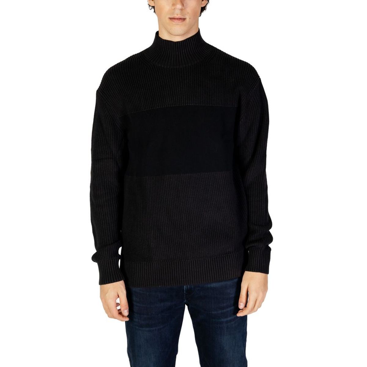 Calvin Klein Jeans Black Cotton Sweater