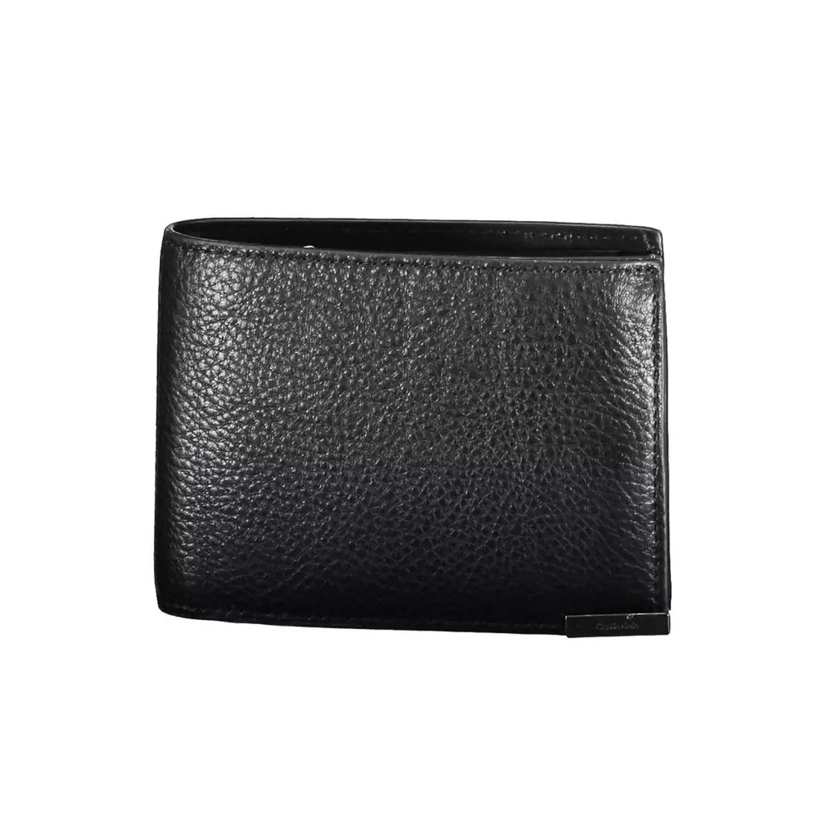 Calvin Klein Sleek Black Leather RFID Wallet