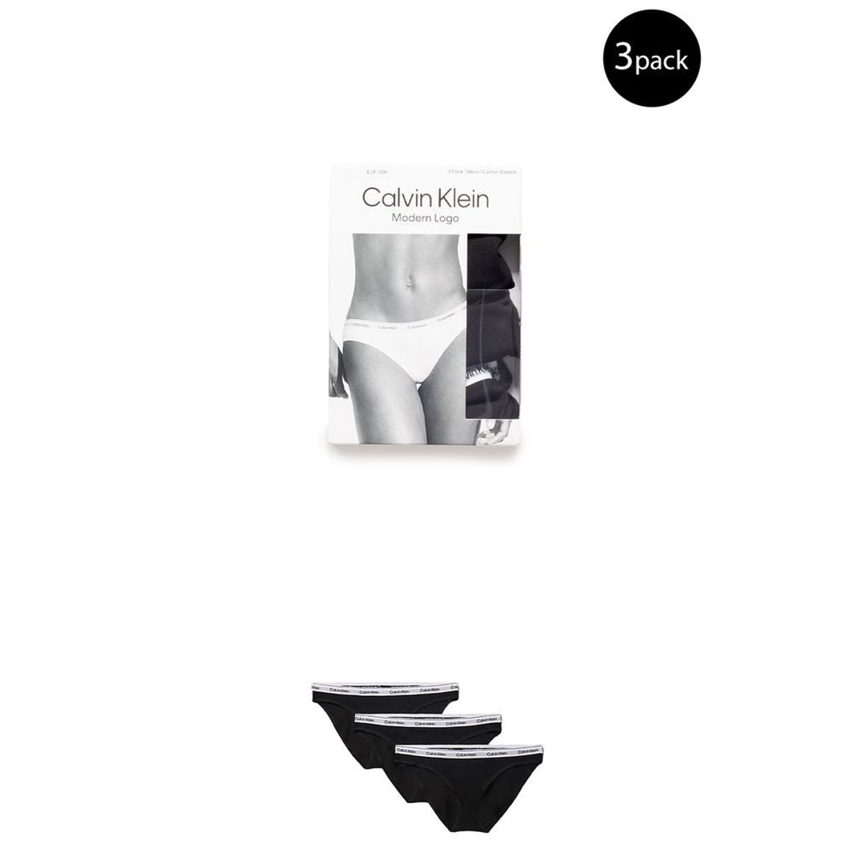 Calvin Klein Underwear Black Cotton Underwear