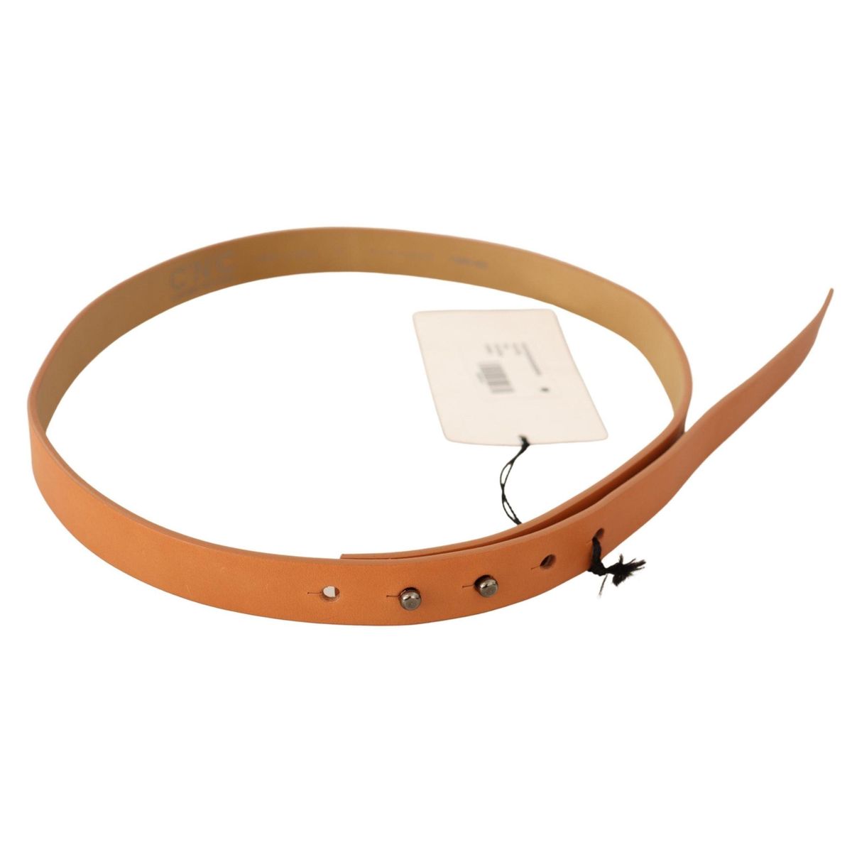 Costume National Chic Orange Leather Fashion Belt