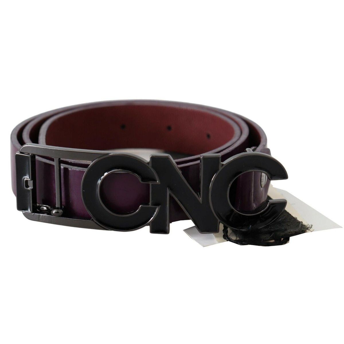 Costume National Elegant Leather Fashion Belt in Rich Brown